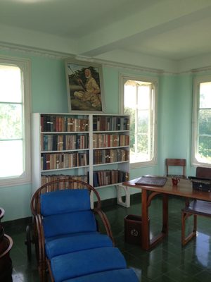 Study at the top of a tower